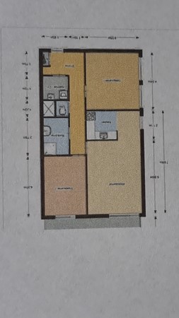 Floor plan - Glitterstraat, 1103 SK Amsterdam 